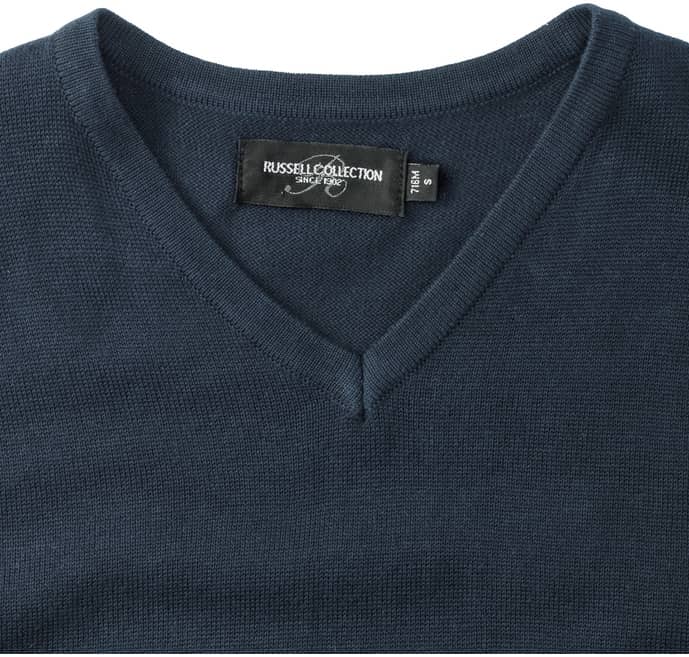 Men's V-Neck Sleeveless Knitted Pullover