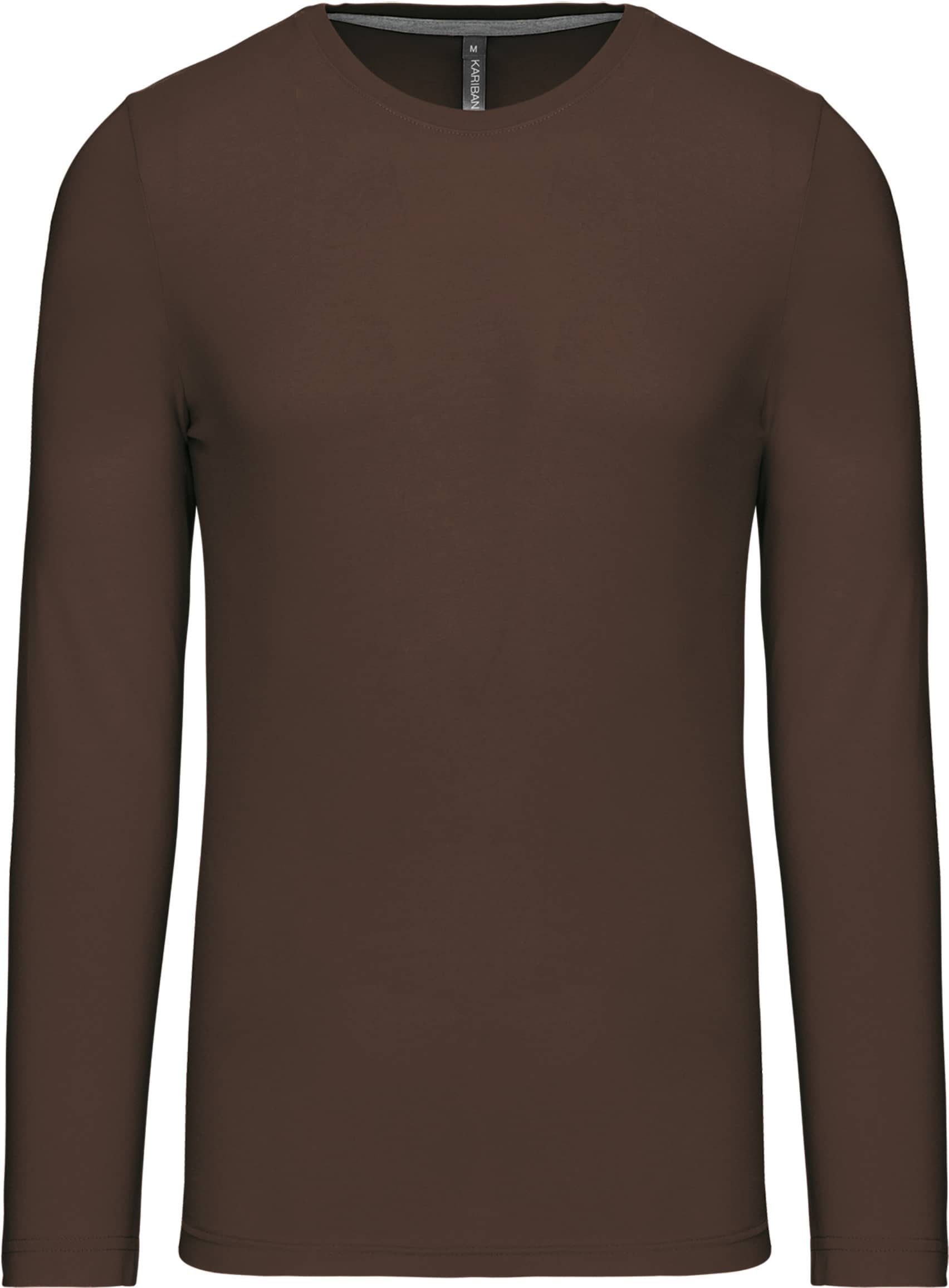 Men`s long-sleeved Crew Neck T-Shirt