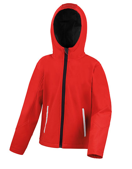 Youth TX Performance Hooded Soft Shell Jacket