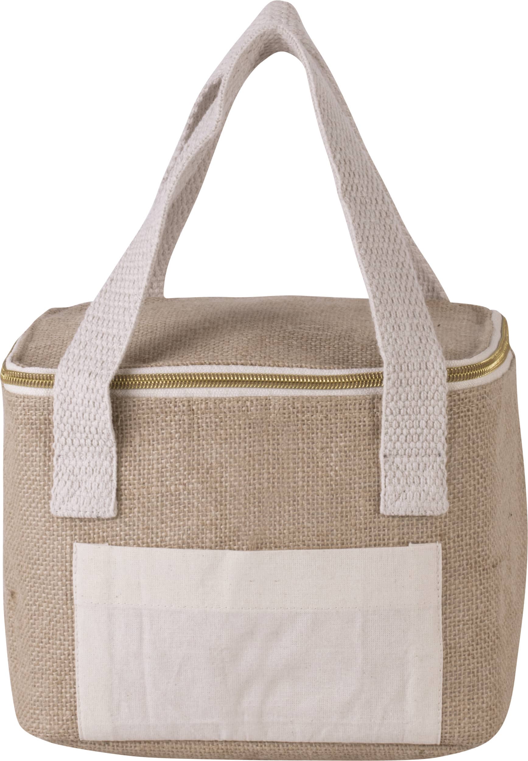 Kleine Kühltasche aus Jute