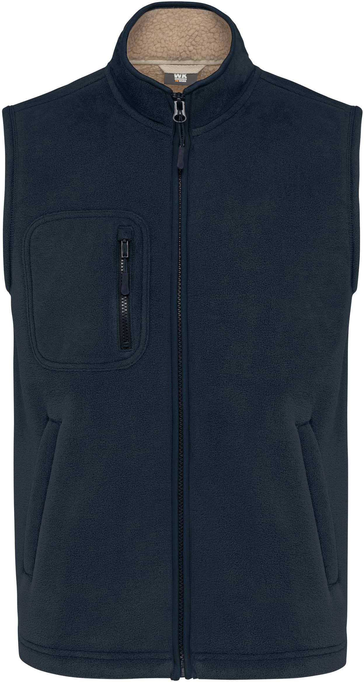 Bodywärmer aus Fleece mit Sherpa-Innenseite, Unisex