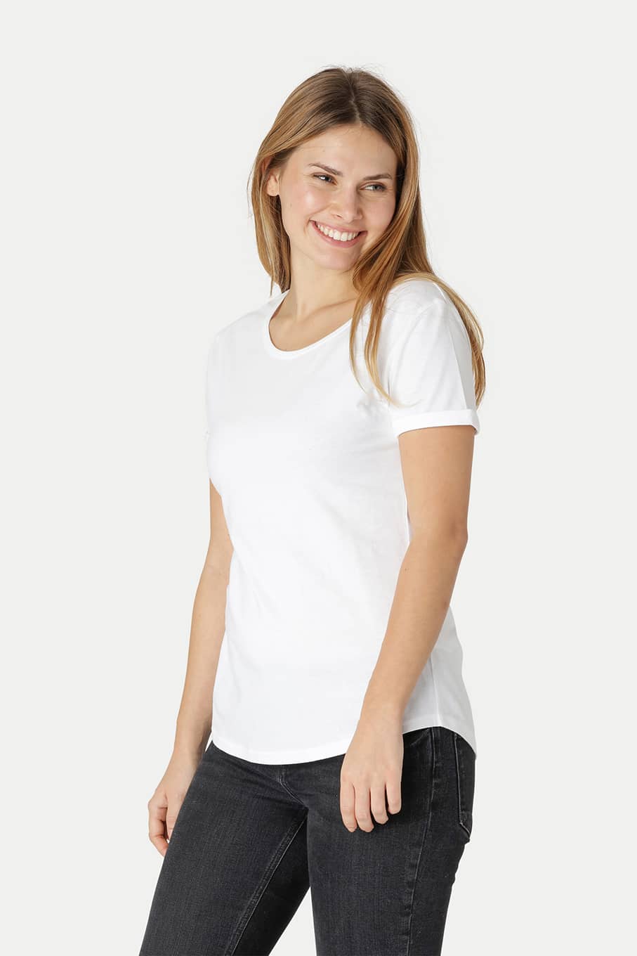 Ladies´ Roll Up Sleeve T-Shirt