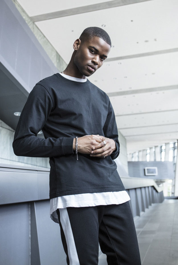 Long Sleeve Tee With Cuffrib