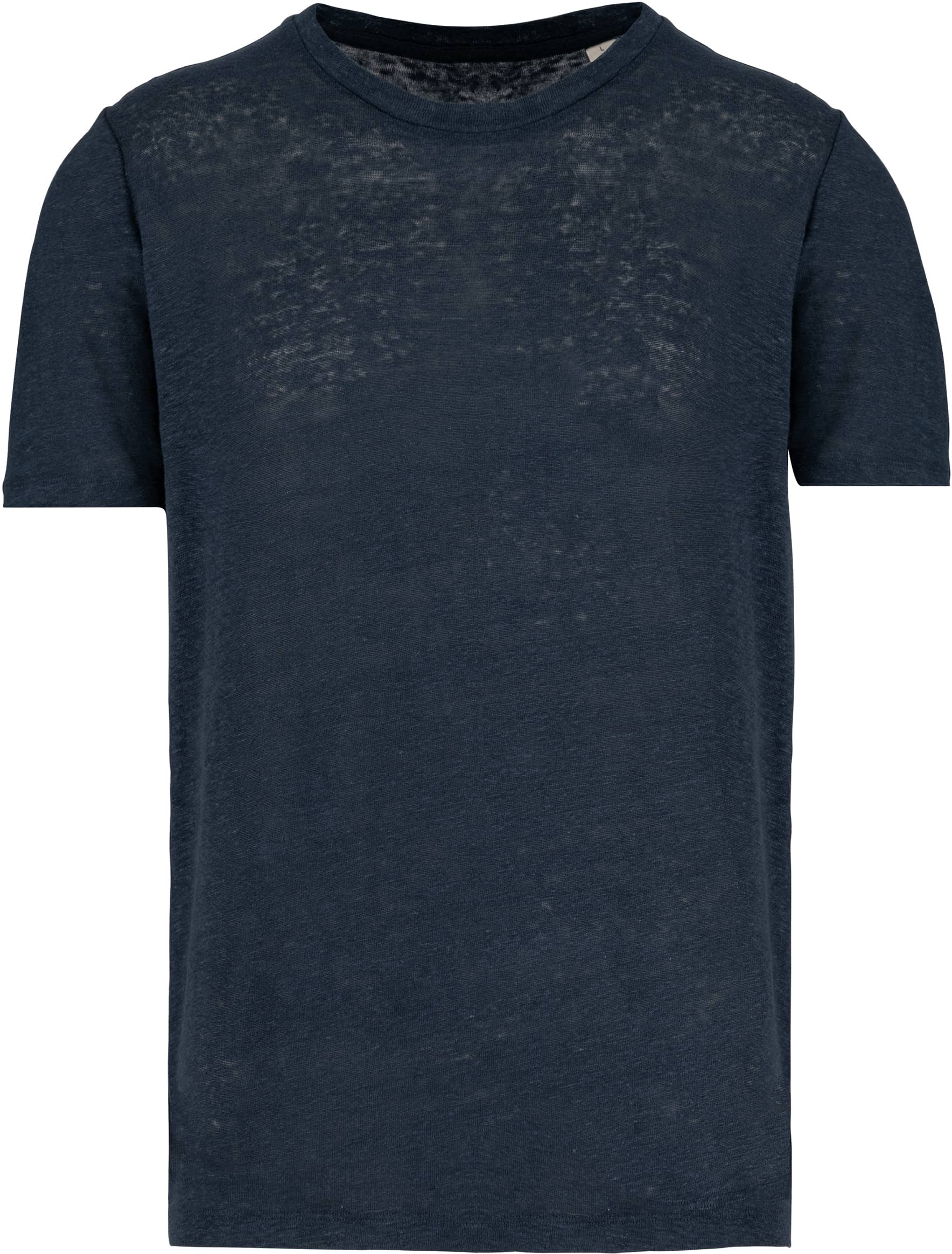 Herren-T-Shirt aus Leinen mit Rundhalsausschnitt
