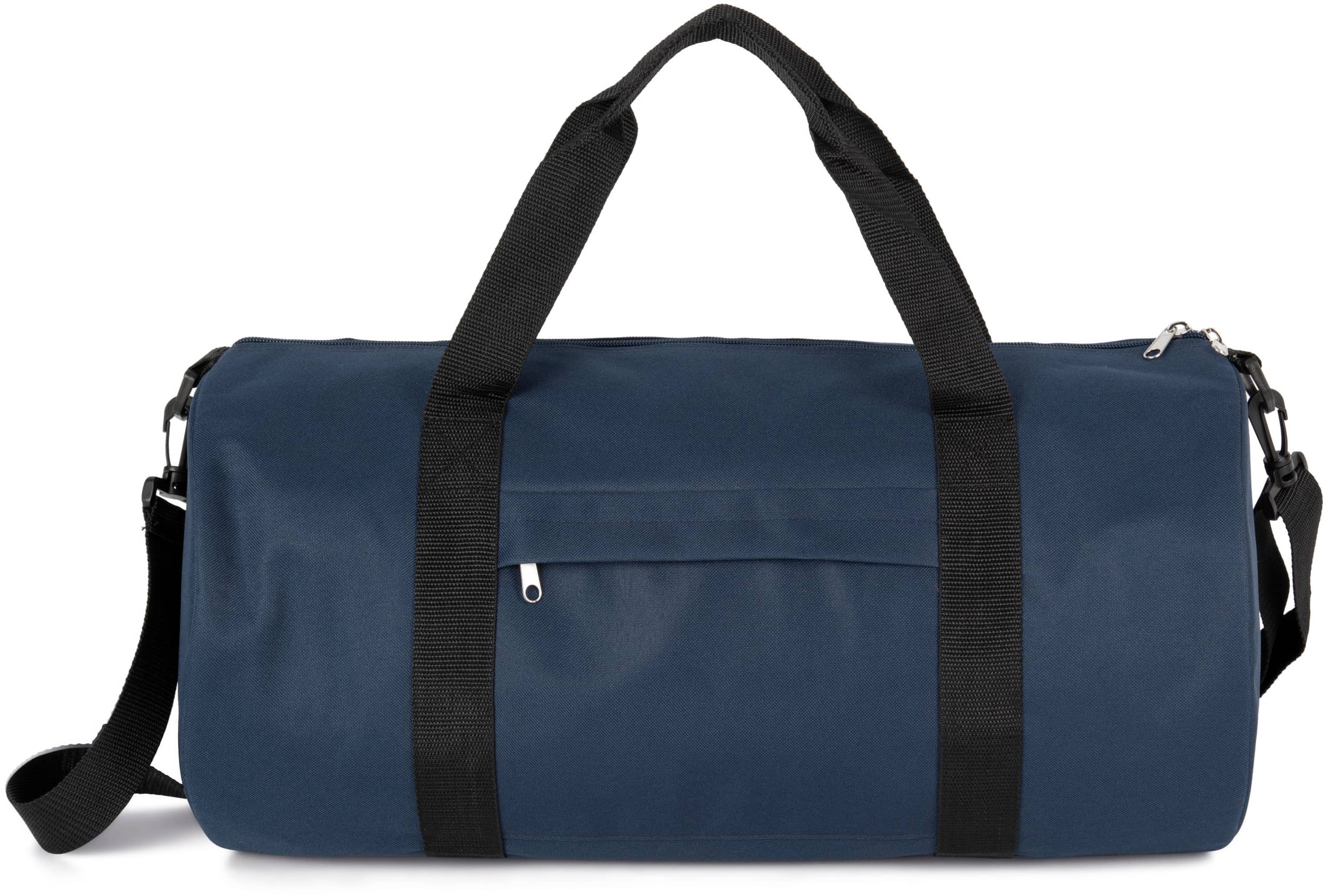 Recycelte Schlauchtasche mit Frontfach