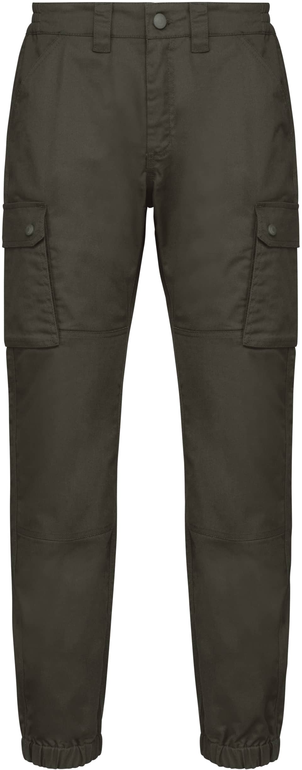 Unisex-Cargo-Hose mit elastischem Saum