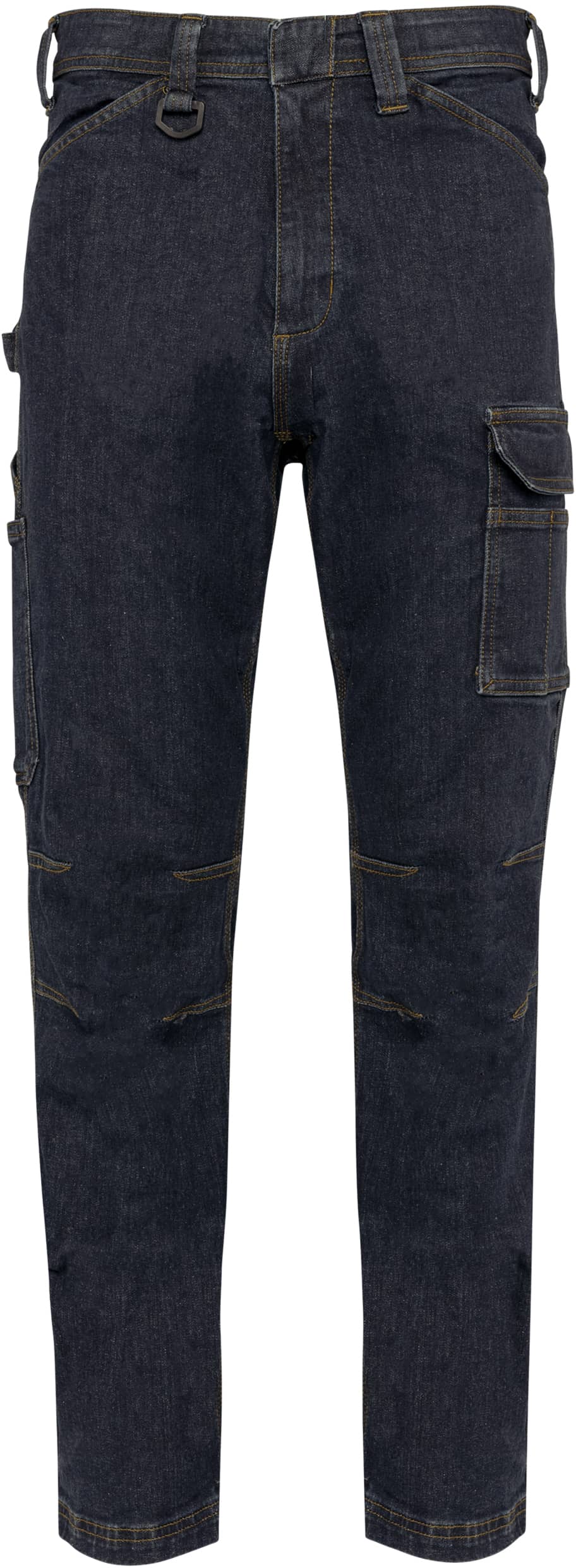 Denim-Herrenhose mit mehreren Taschen