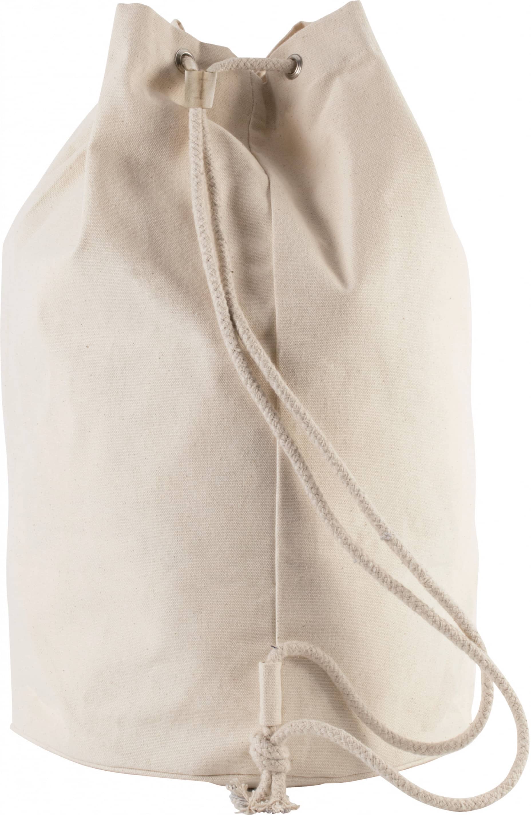 Seesack aus Baumwolle mit Kordelzug - Natural