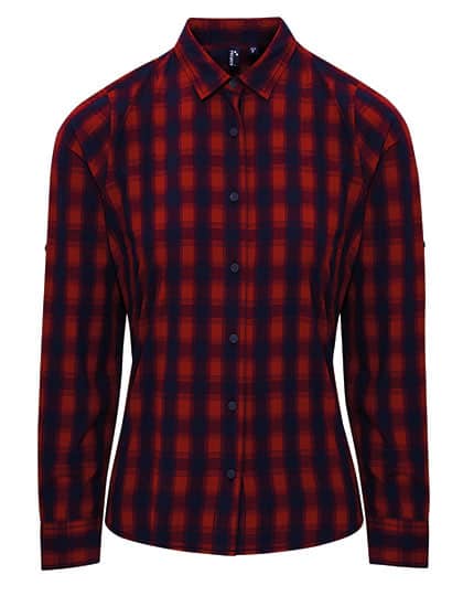 Women´s Mulligan Check Cotton Long Sleeve Shirt