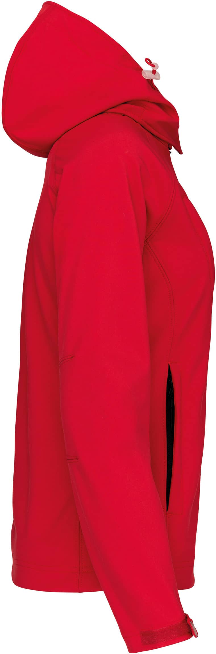 Damen Softshell-Jacke mit Abnehmbare Kapuze