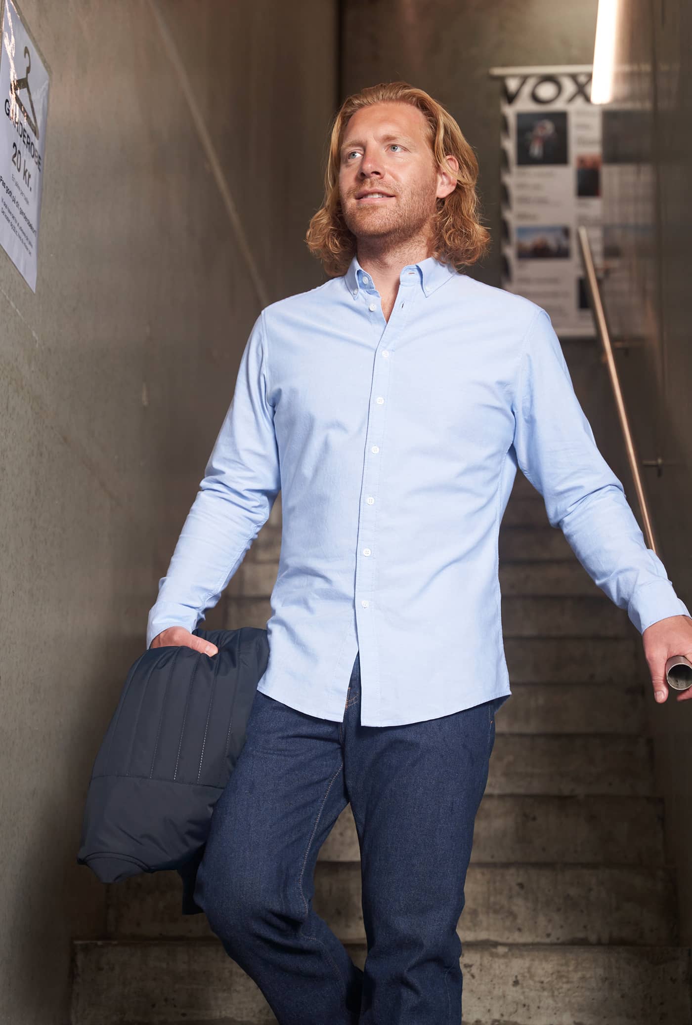 Seven Seas modernes Oxford Herren Hemd