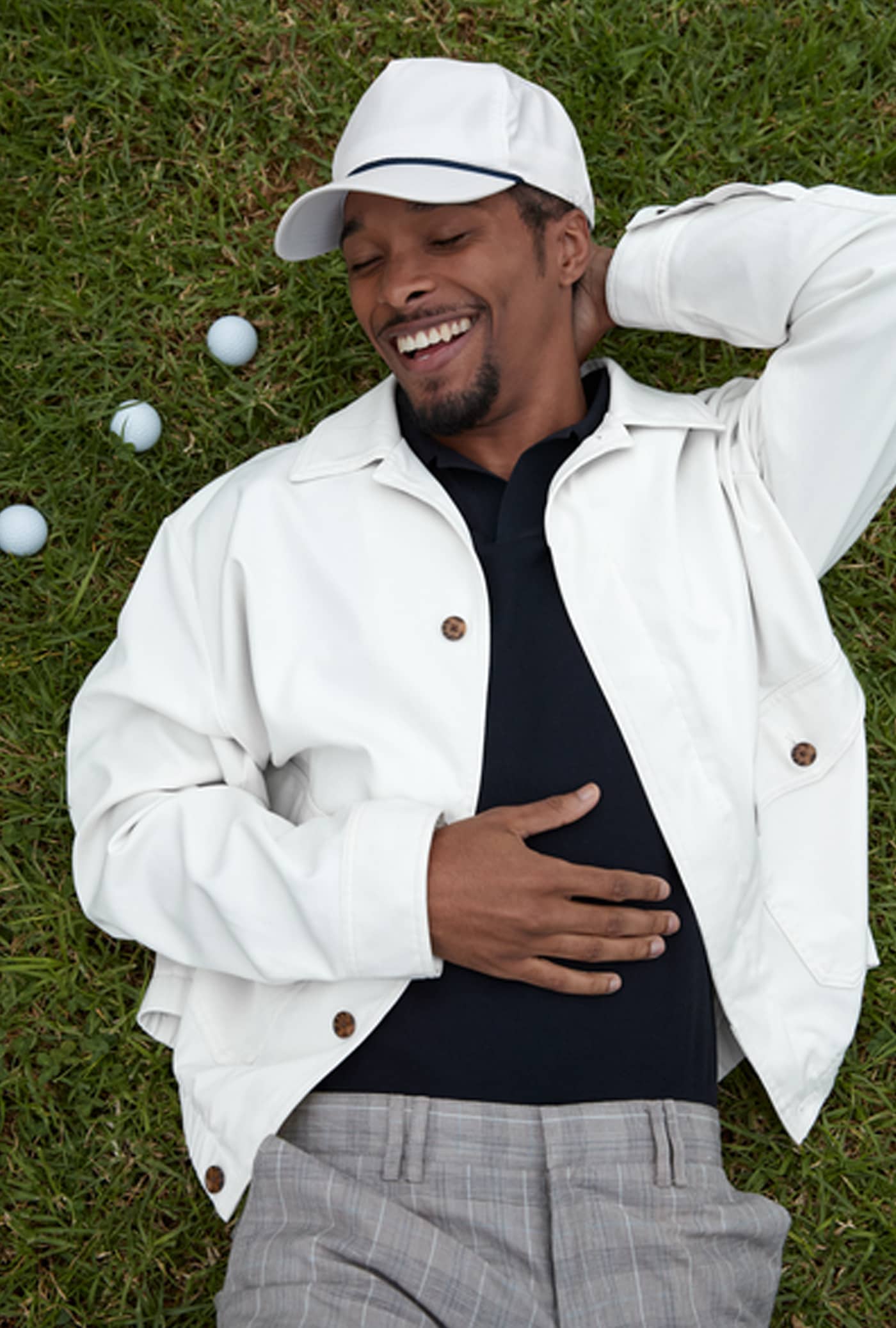 Rope Detail Golf Cap