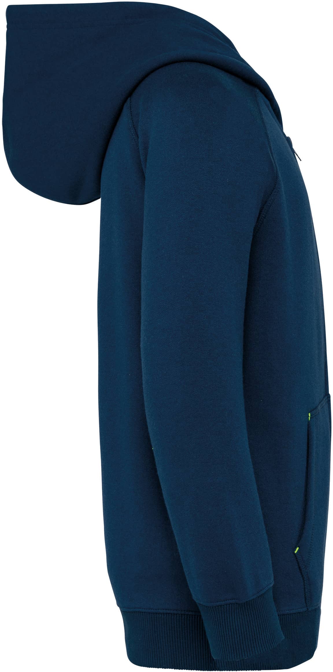 Kinderjacke mit Reißverschluss und Kapuze