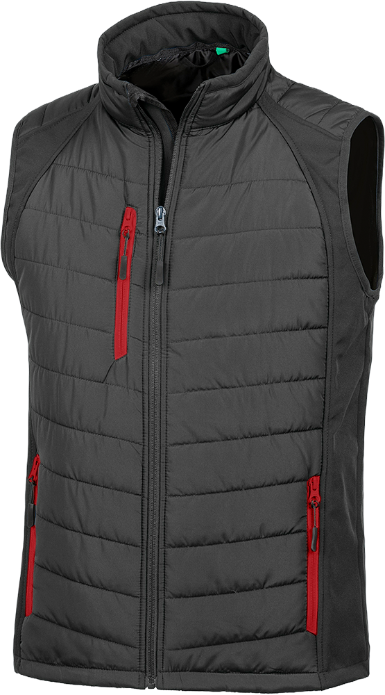 Recycled Compass Padded Softshell Gilet