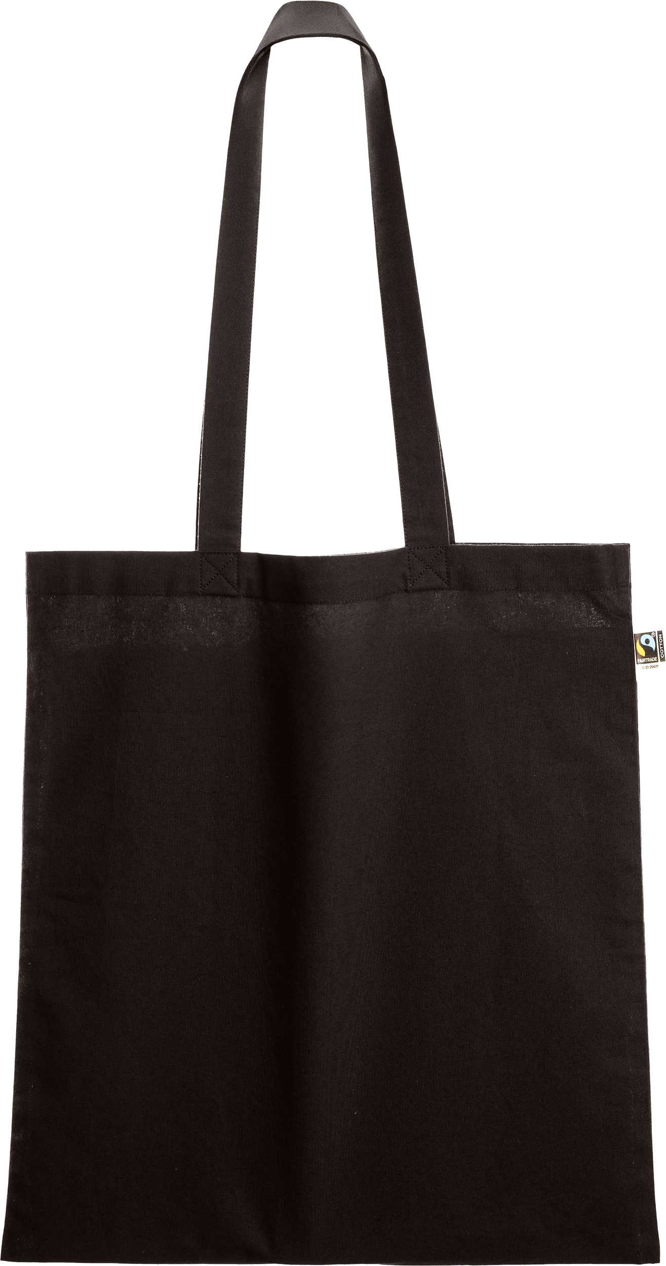 Fairtrade Cotton Bag Long Handles