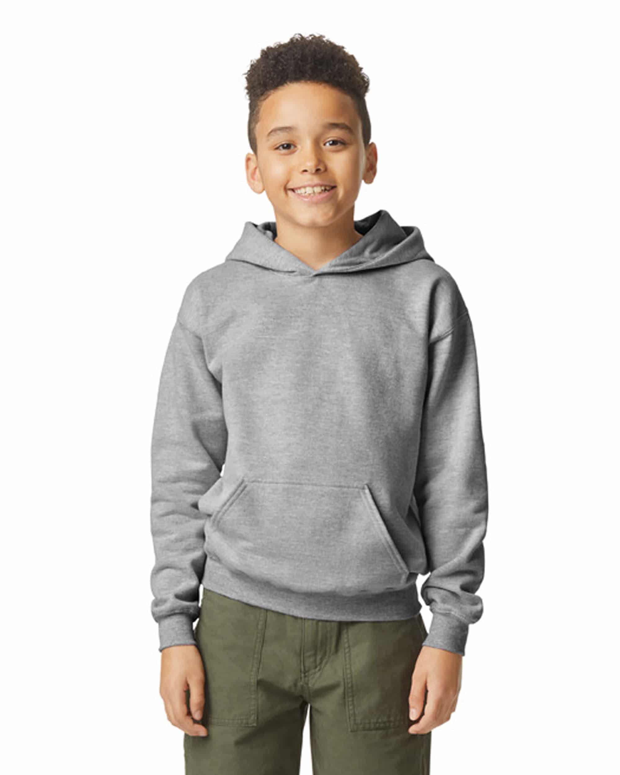 Softstyle® Midweight Fleece Youth Hoodie