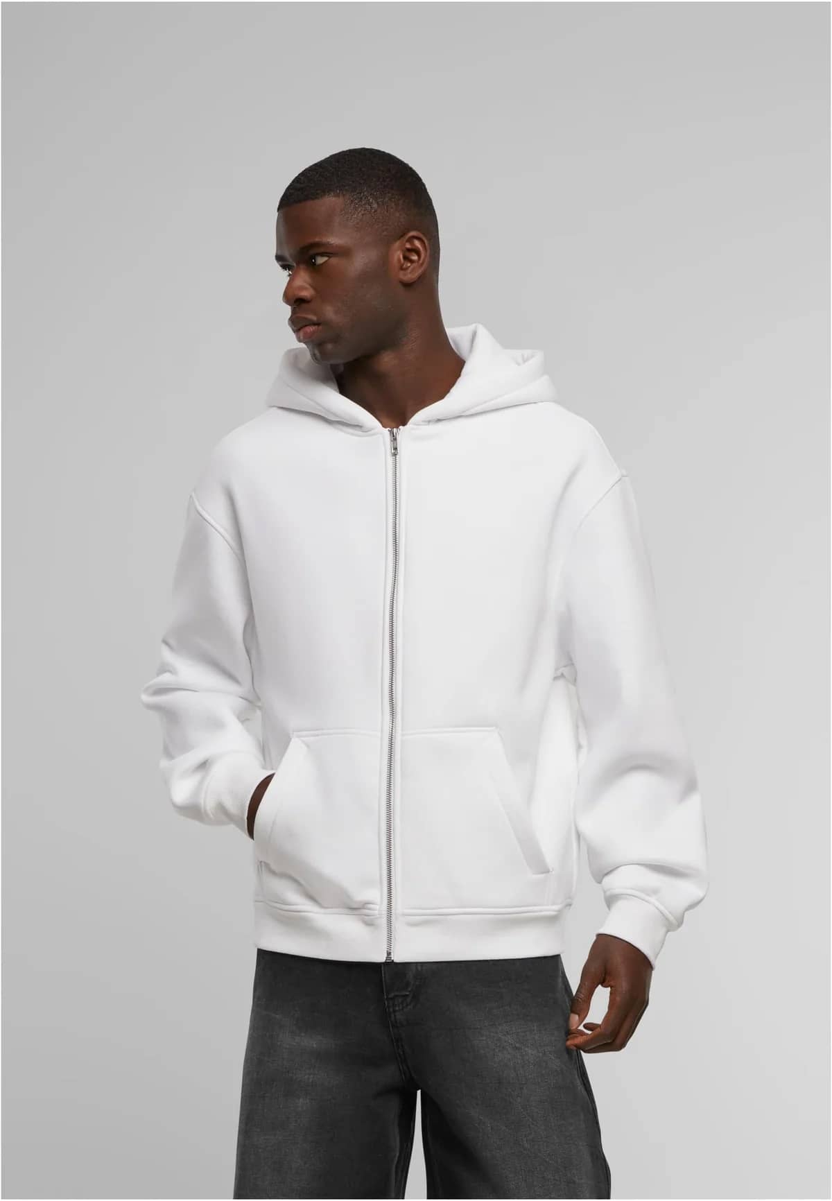 Oversized Zip Hoody