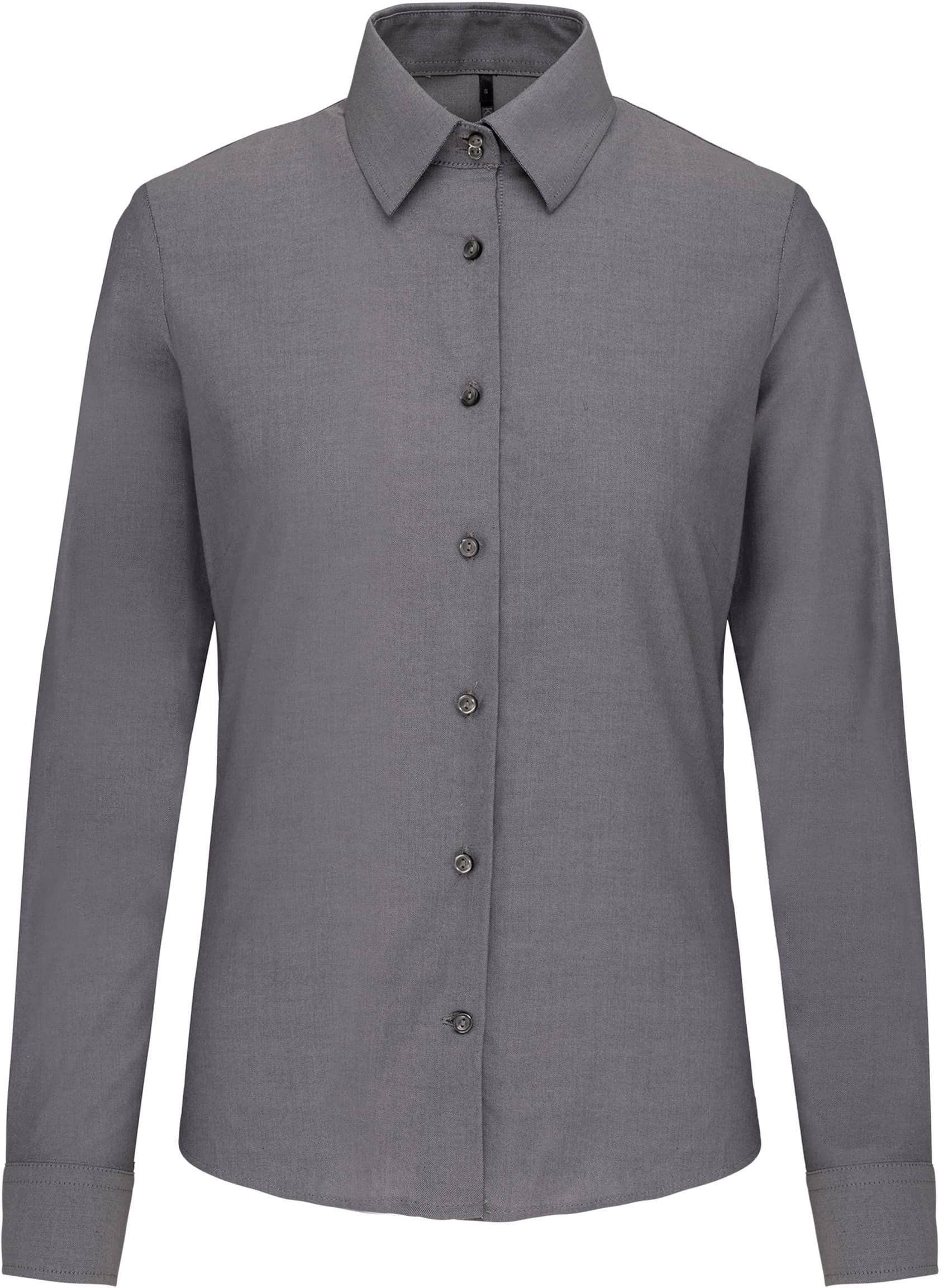 Damen Oxfordbluse Langarm