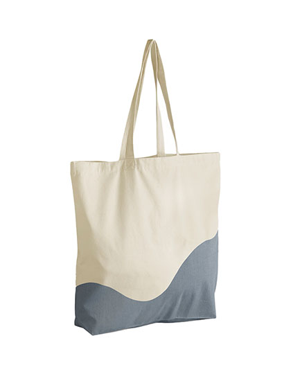 Organic Cotton Wave Print Maxi Bag