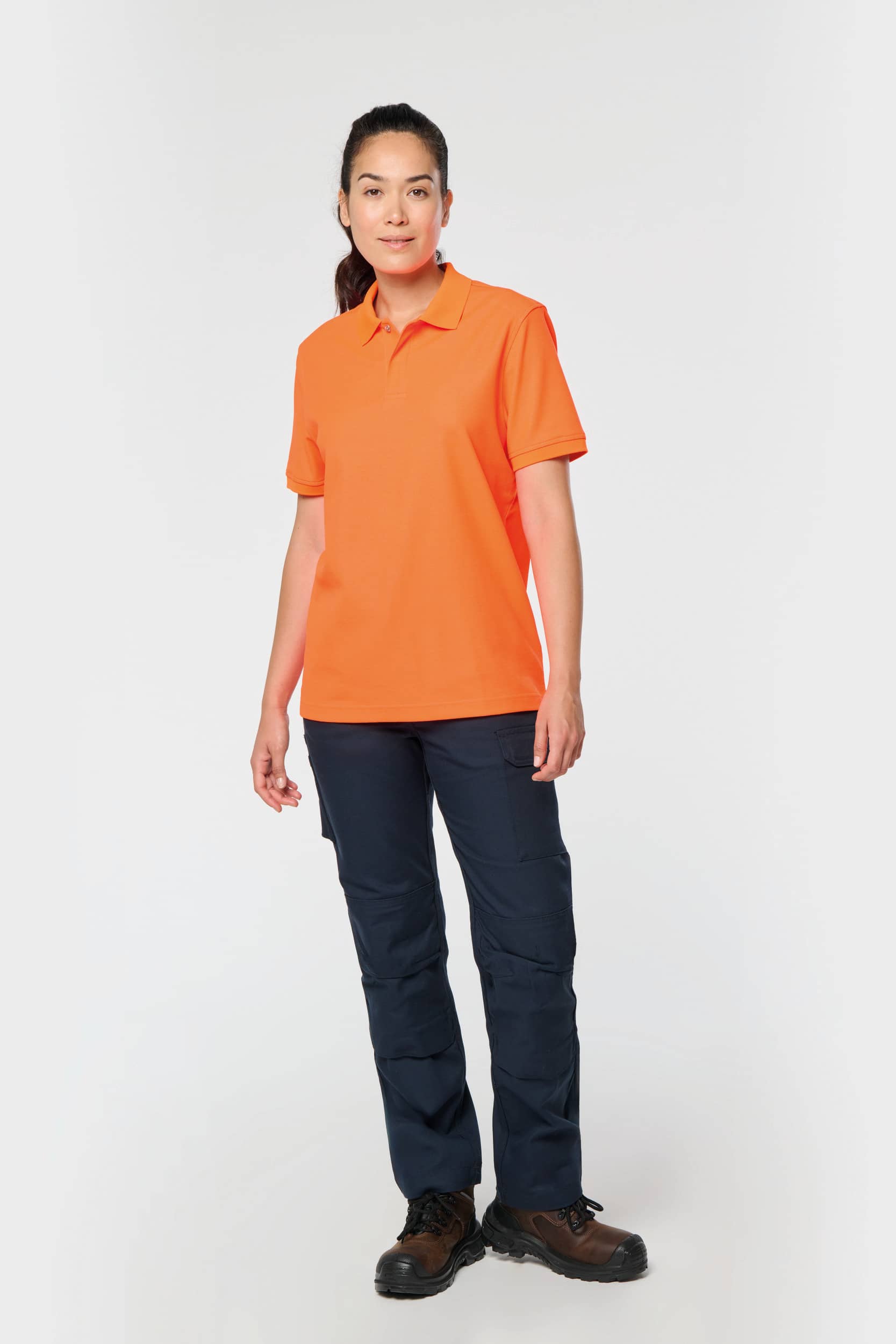 Umweltfreundliches Unisex-Polohemd aus Baumwolle/Polyester