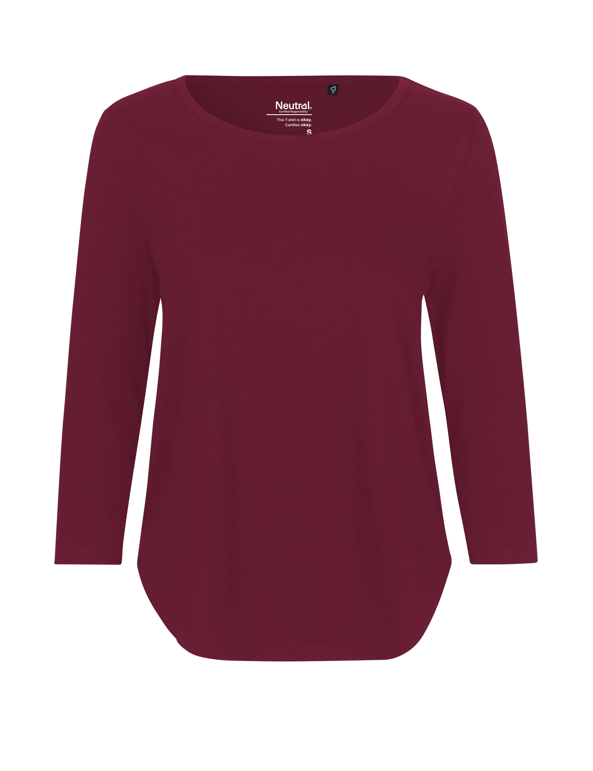 Ladies´ Three Quarter Sleeve T-Shirt