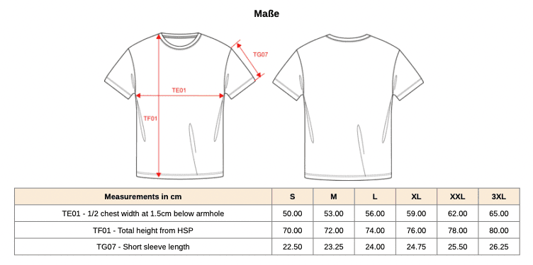 T-Shirt im Marine-Stil mit Rundhalsausschnitt Bio Herren