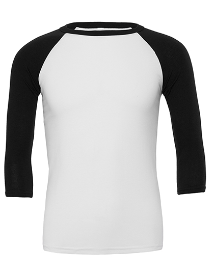 Unisex 3/4 Sleeve Baseball T-Shirt
