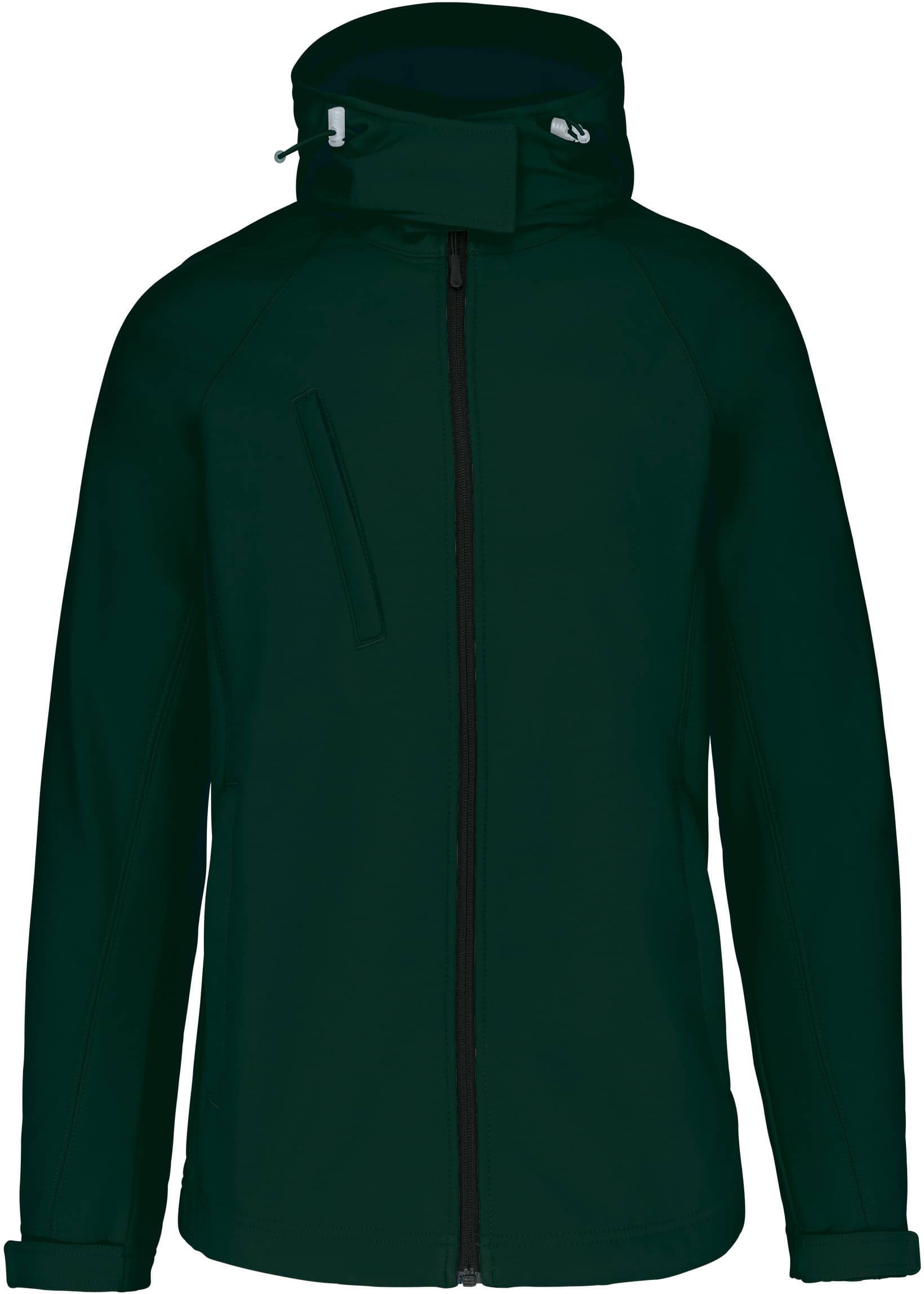 Damen Softshell-Jacke mit Abnehmbare Kapuze