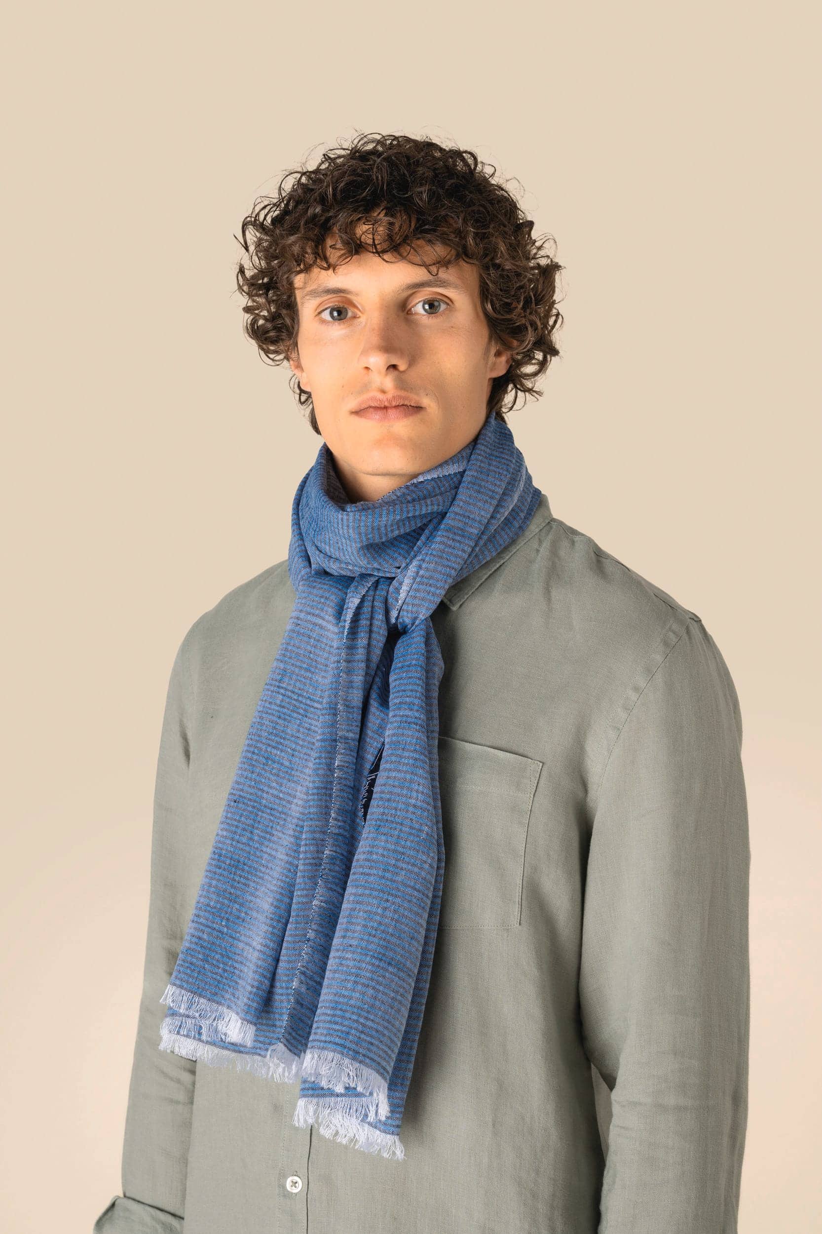 Unisex-Schal aus Baumwolle