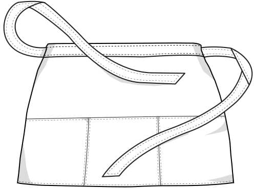 Jeans Cocktail Apron