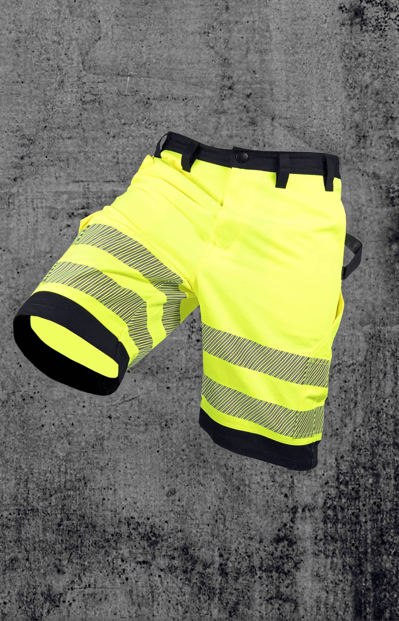 EOS Hi-Vis Workwear Shorts With Printing Areas