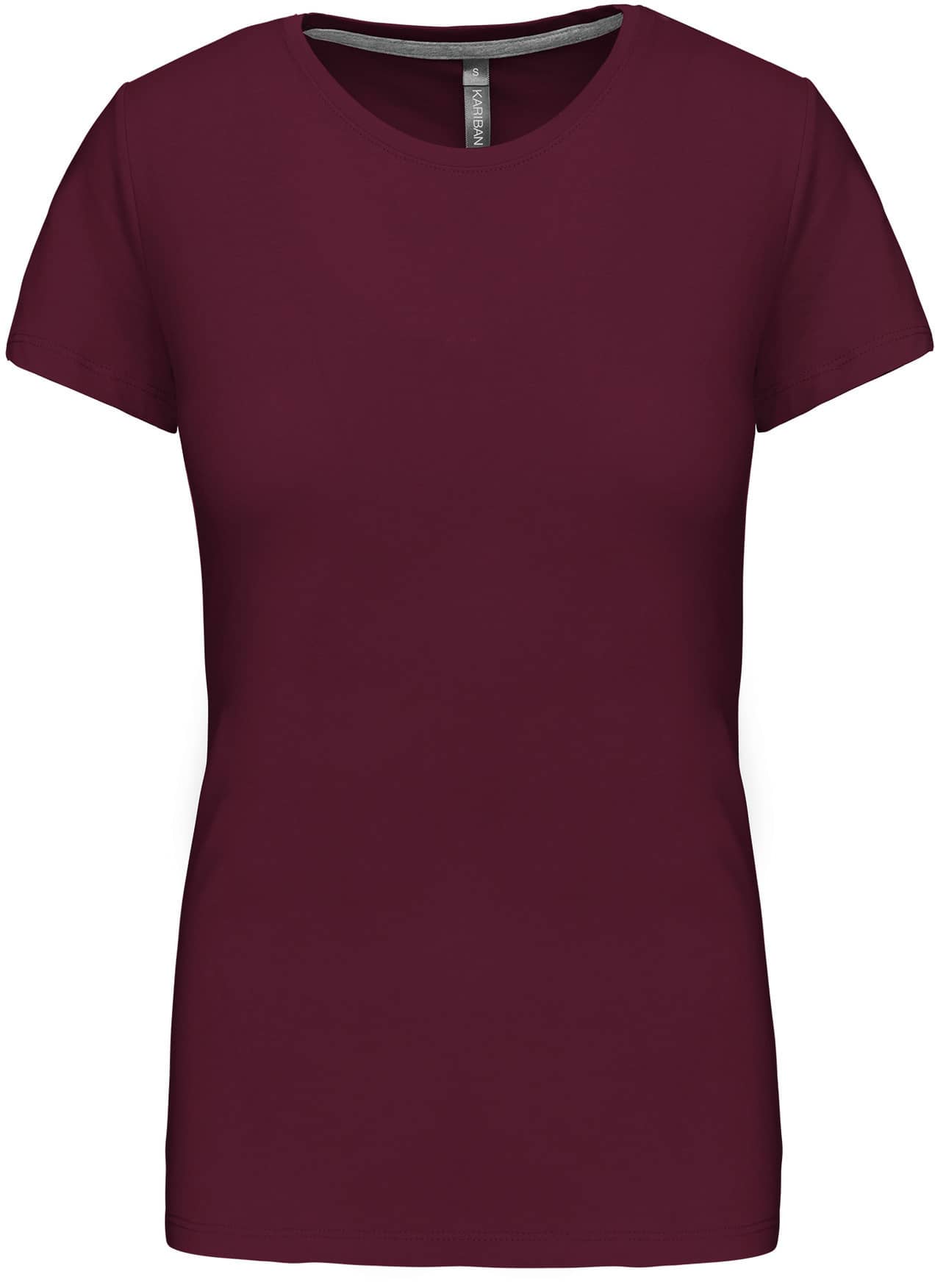 Ladies` Short-Sleeved Crew Neck T-Shirt