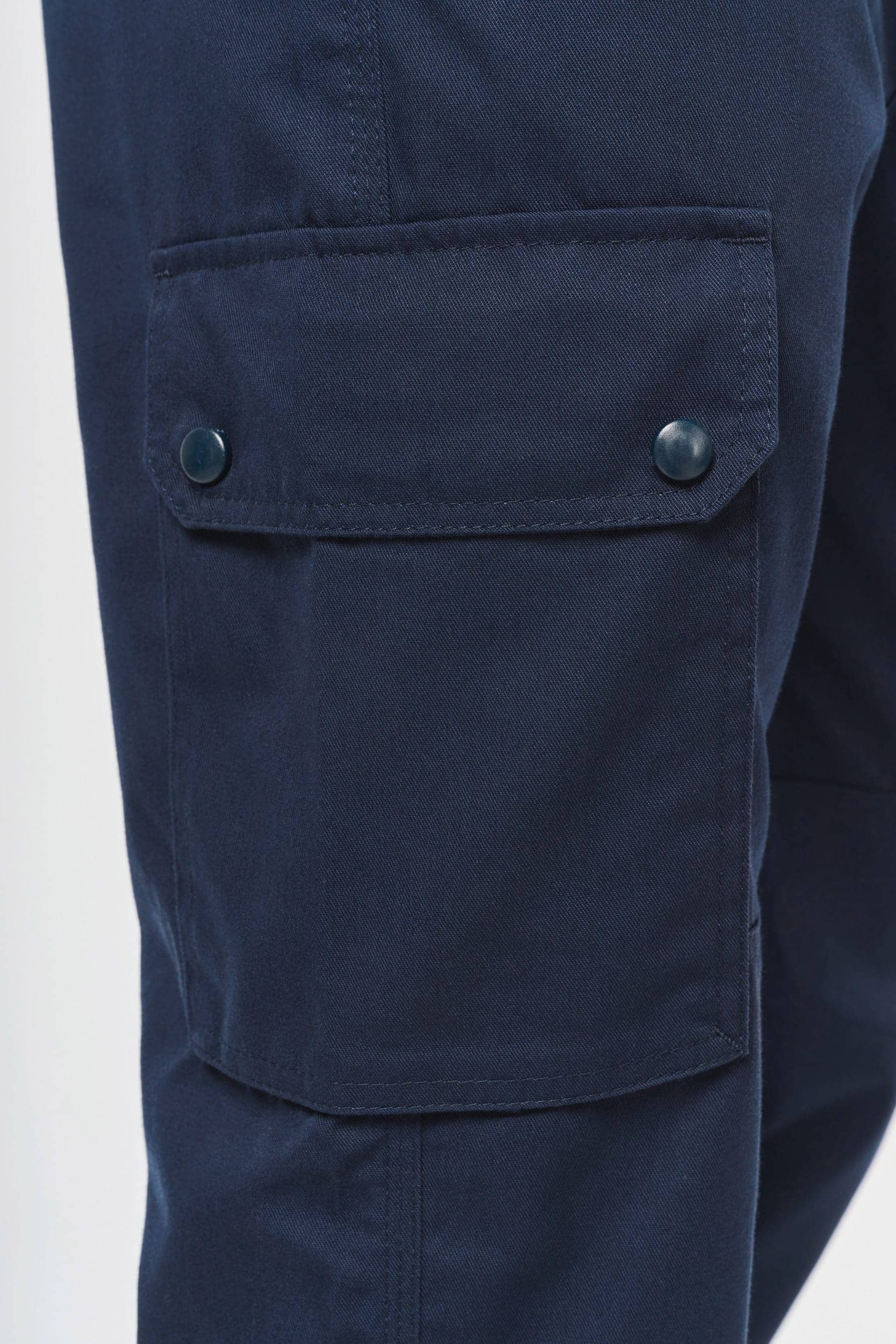 Unisex-Cargo-Hose mit elastischem Saum und reflektierendem Streifen