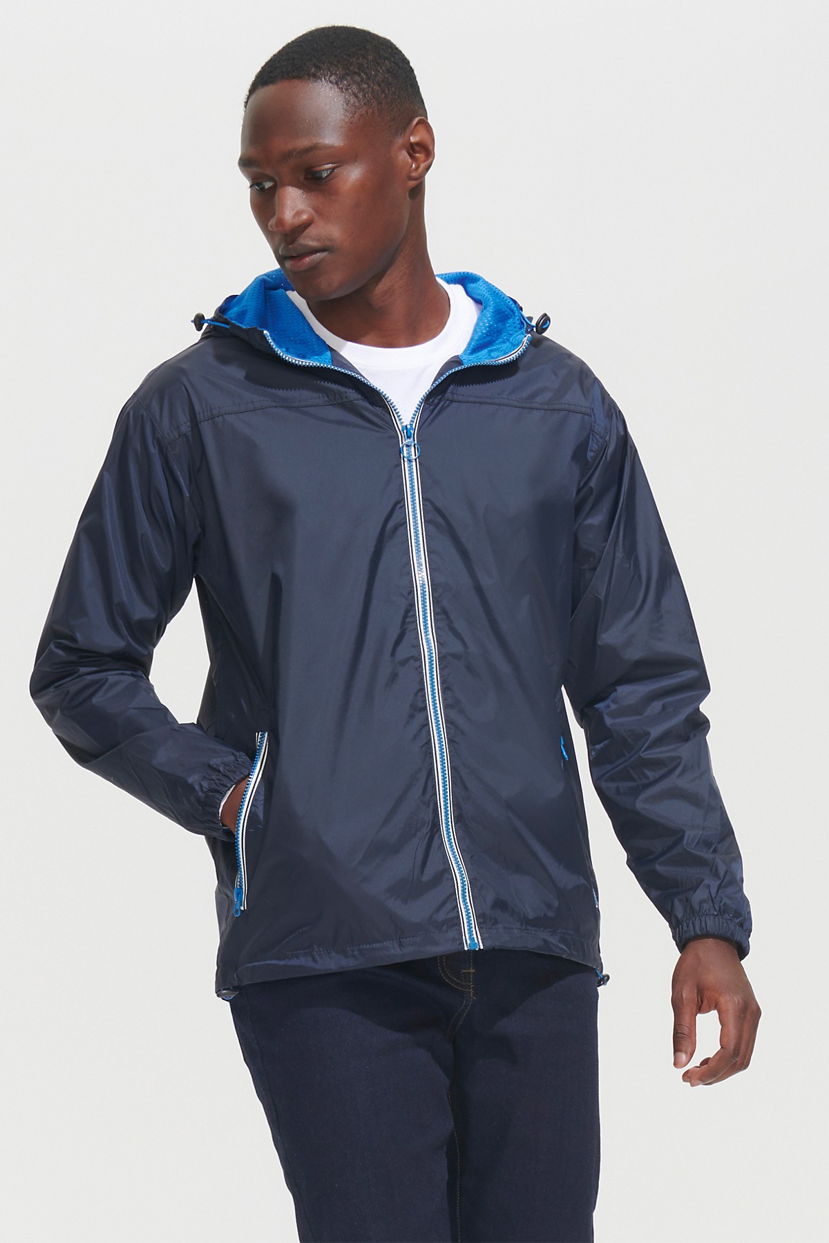 Unisex Lined Windbreaker Skate Jacket