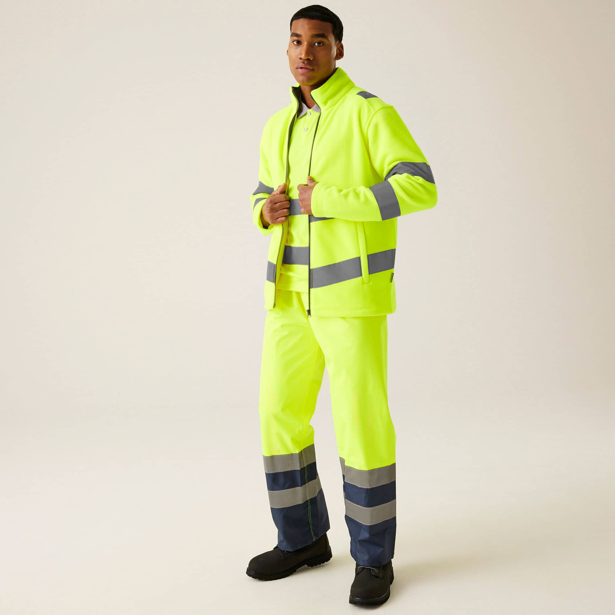 Pro Contract Hi-Vis Thor Fleece Jacket