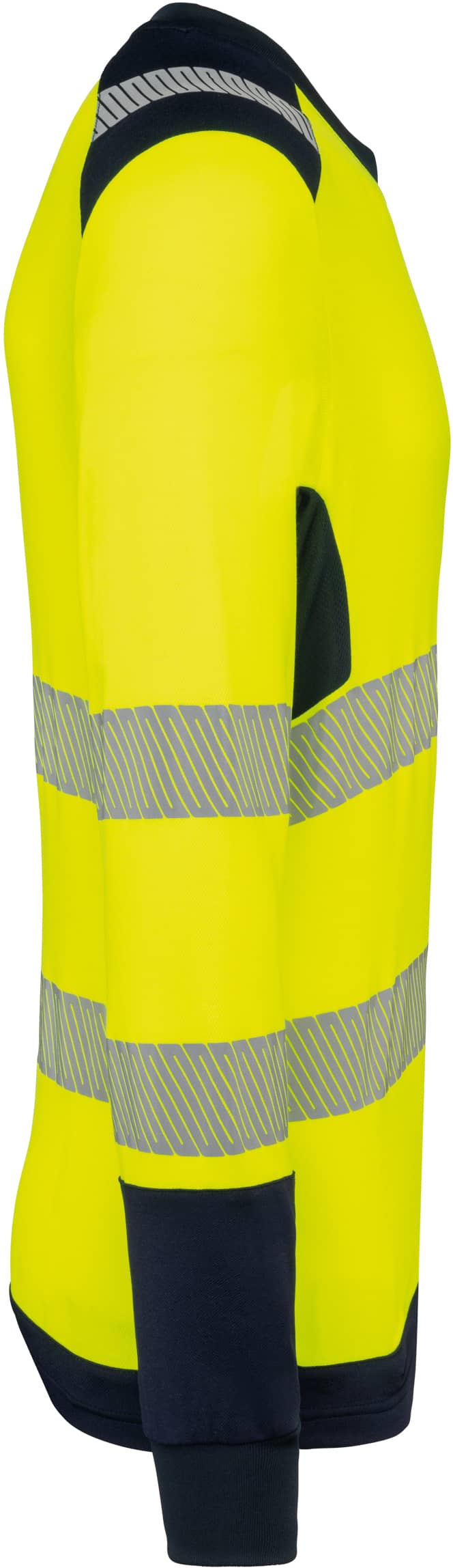 Recyceltes Sicherheits-T-Shirt mit langen Ärmeln