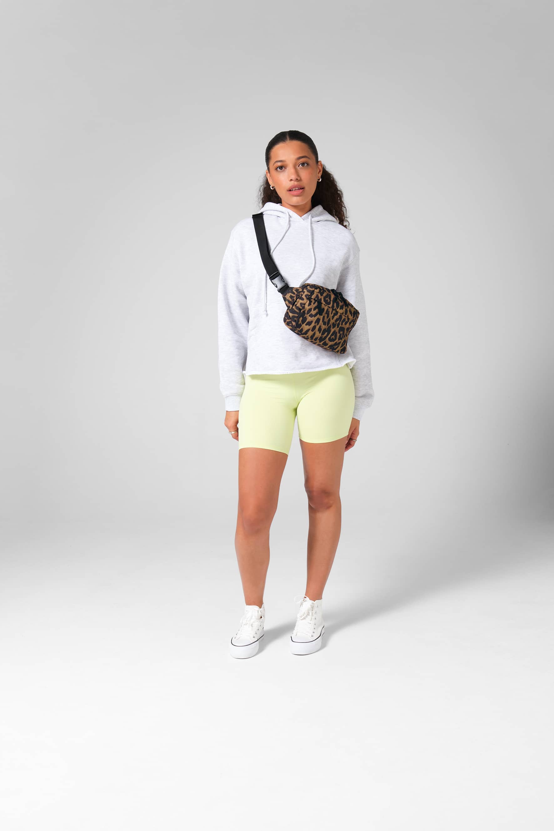 Leopard Print Cross Body Bag
