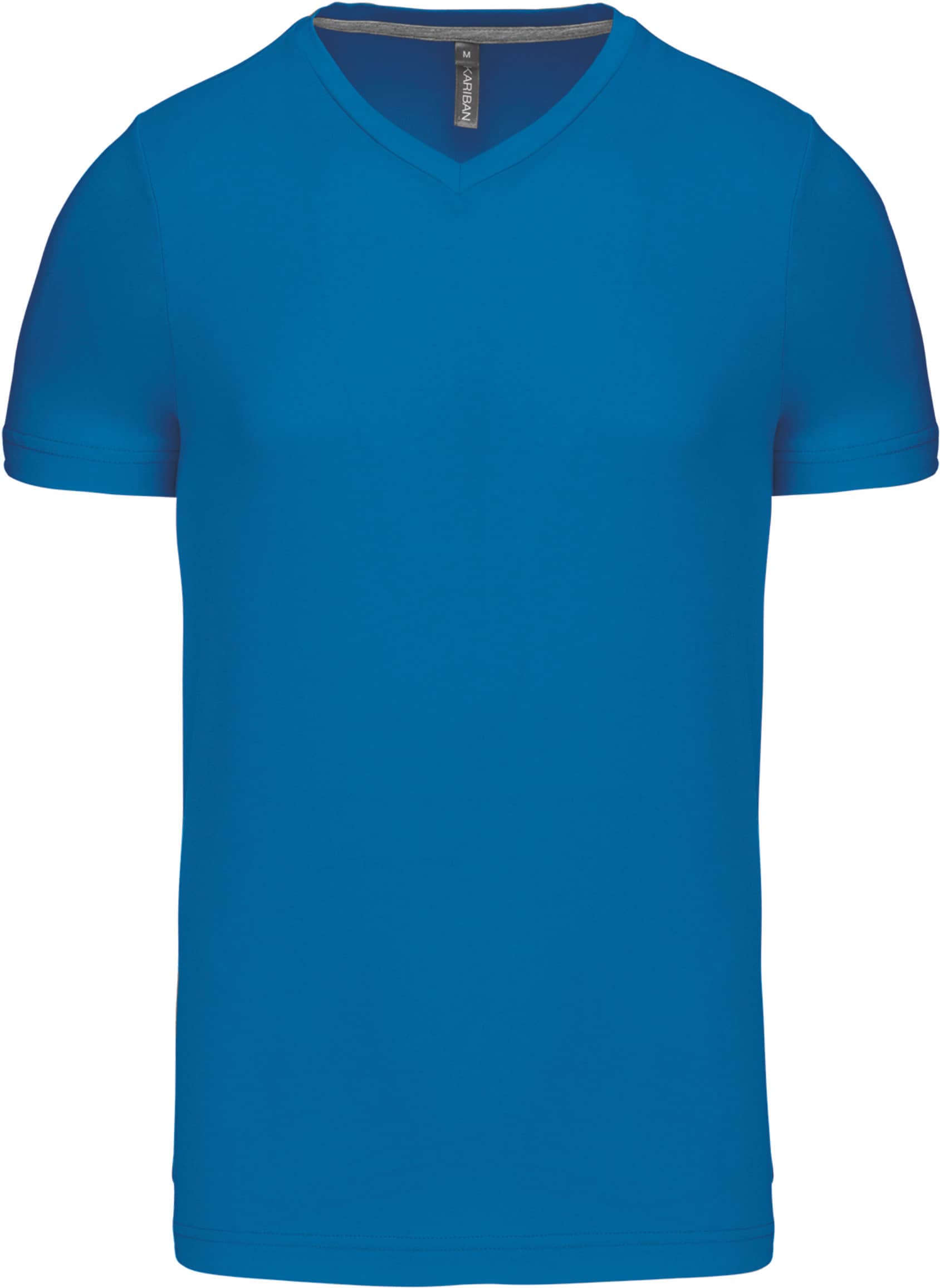 Men`s Short-sleeved V-Neck T-Shirt
