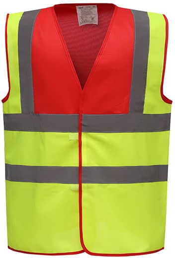 Hi-Vis 2 Bands & Braces Waistcoat