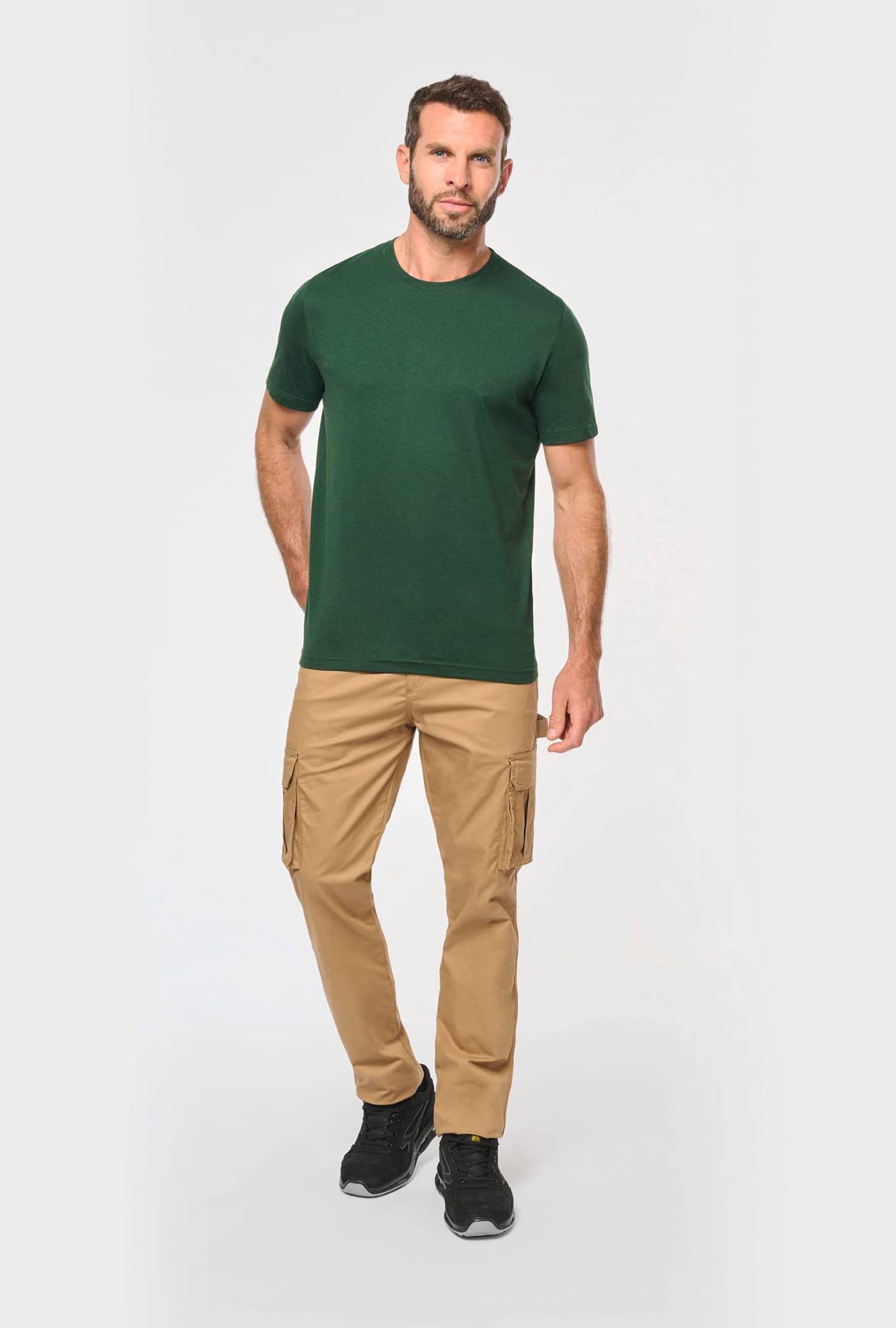 Umweltfreundliches Herren-T-Shirt mit Rundhalsausschnitt