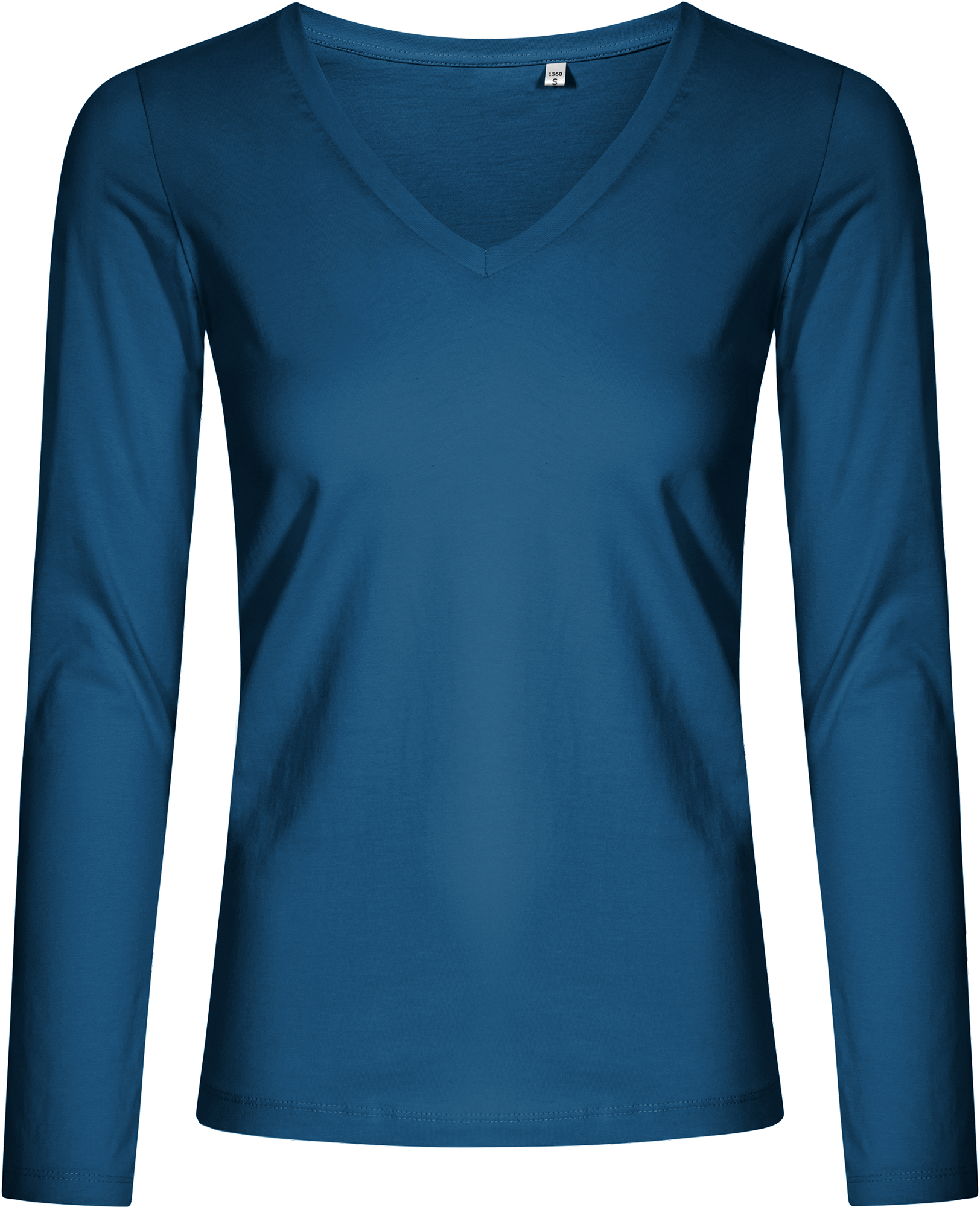Women´s V-Neck T-Shirt Long Sleeve