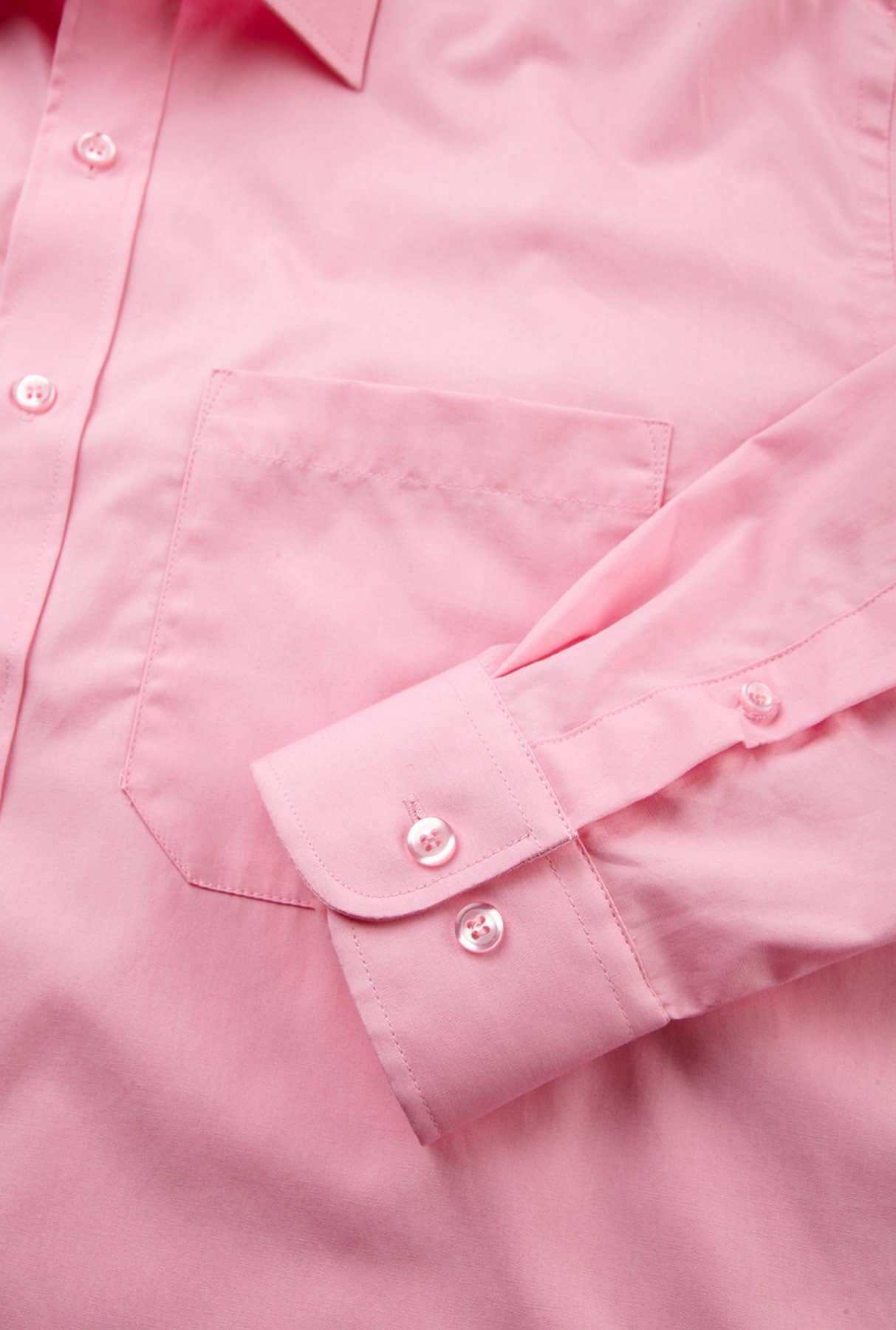 Men's Long Sleeve Classic Pure Cotton Poplin Shirt