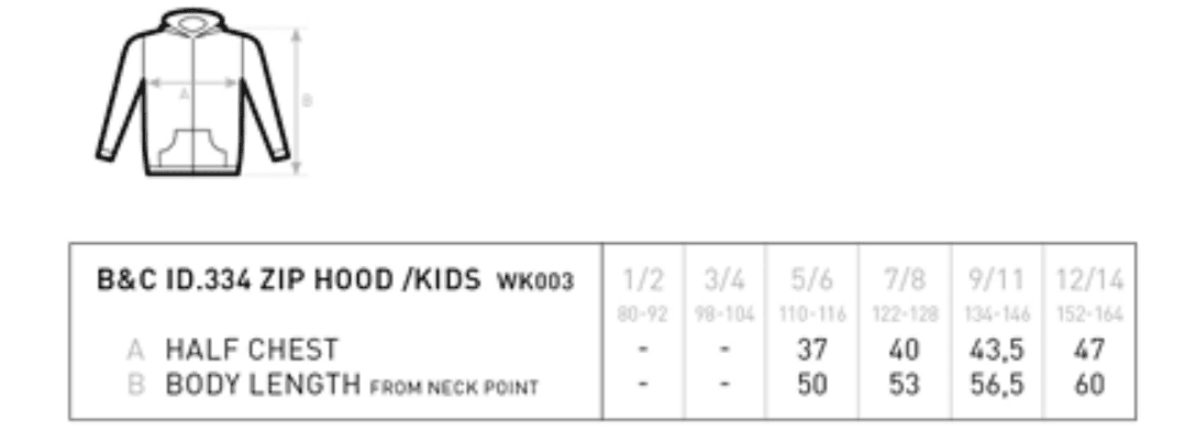 Kids ID.334 Zip Hood
