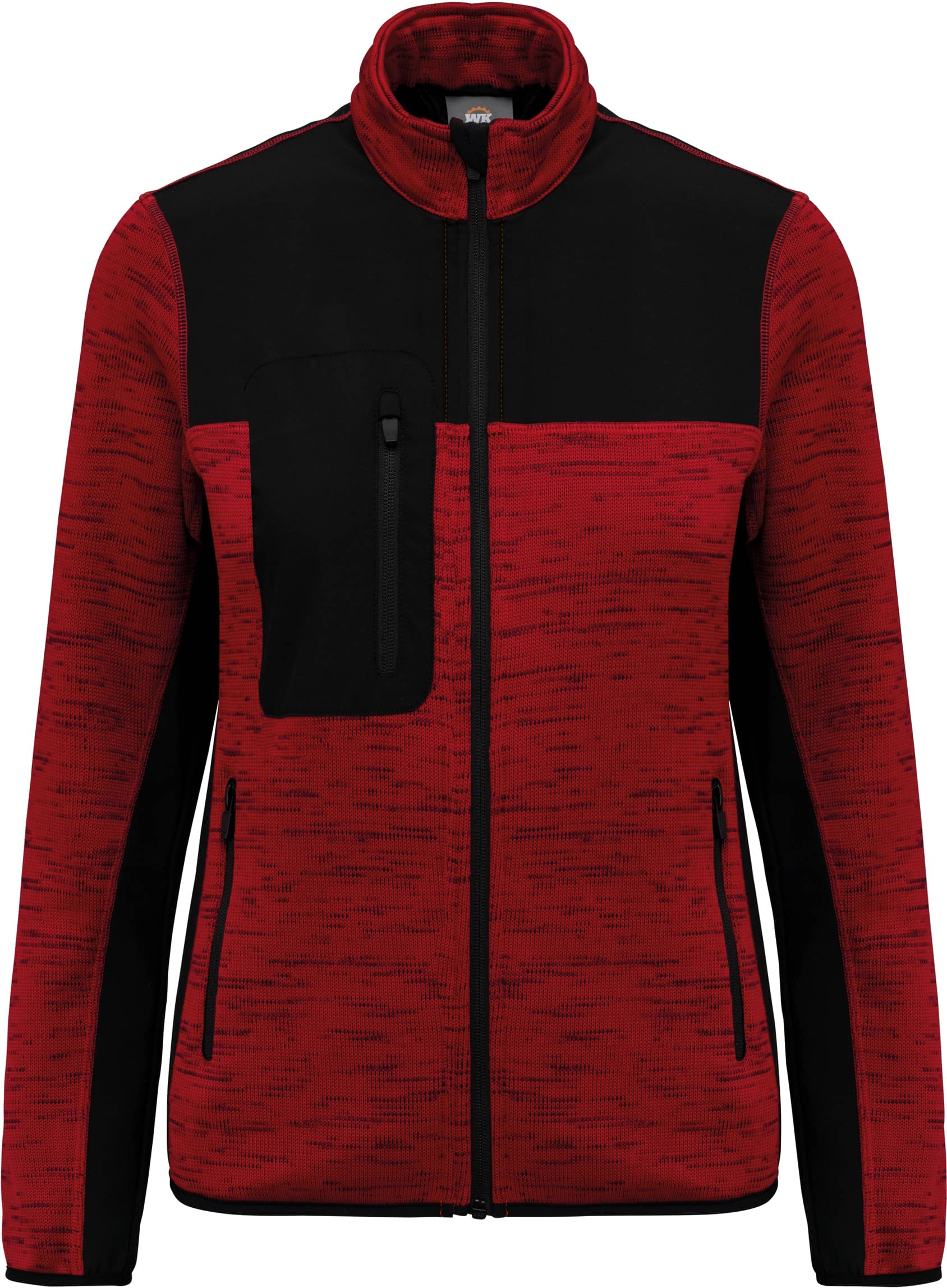 Recycelte Jacke aus Polyestertrikot für Damen