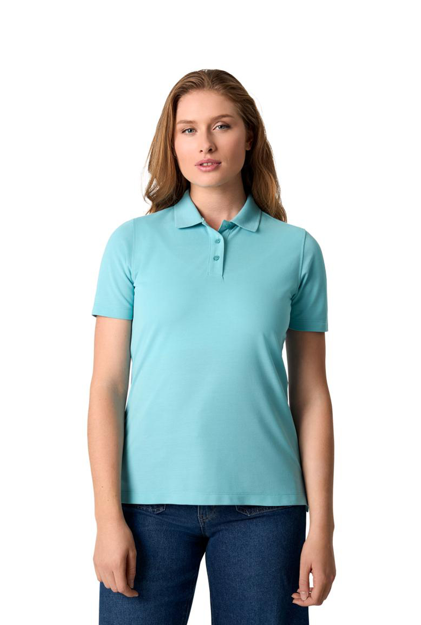 Ease Lyocell Damen Poloshirt