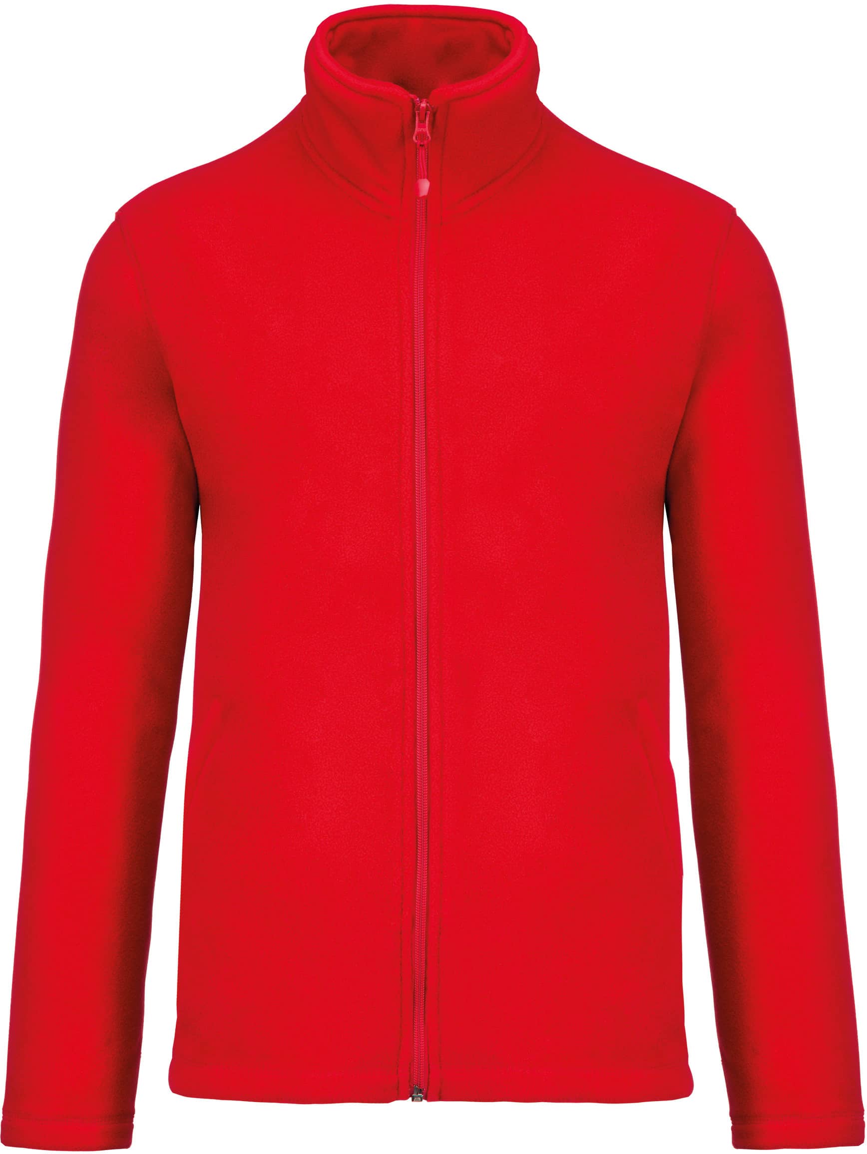 Mikrofleece-Jacke mit Reißverschluss für Herren