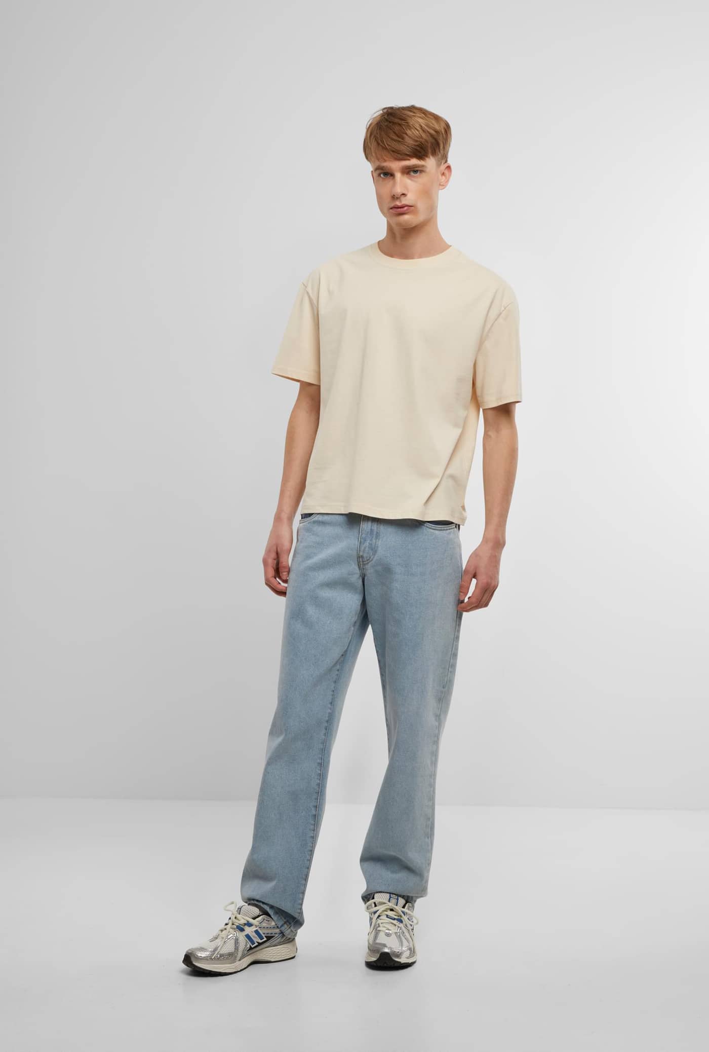Cropped Oversized Tee