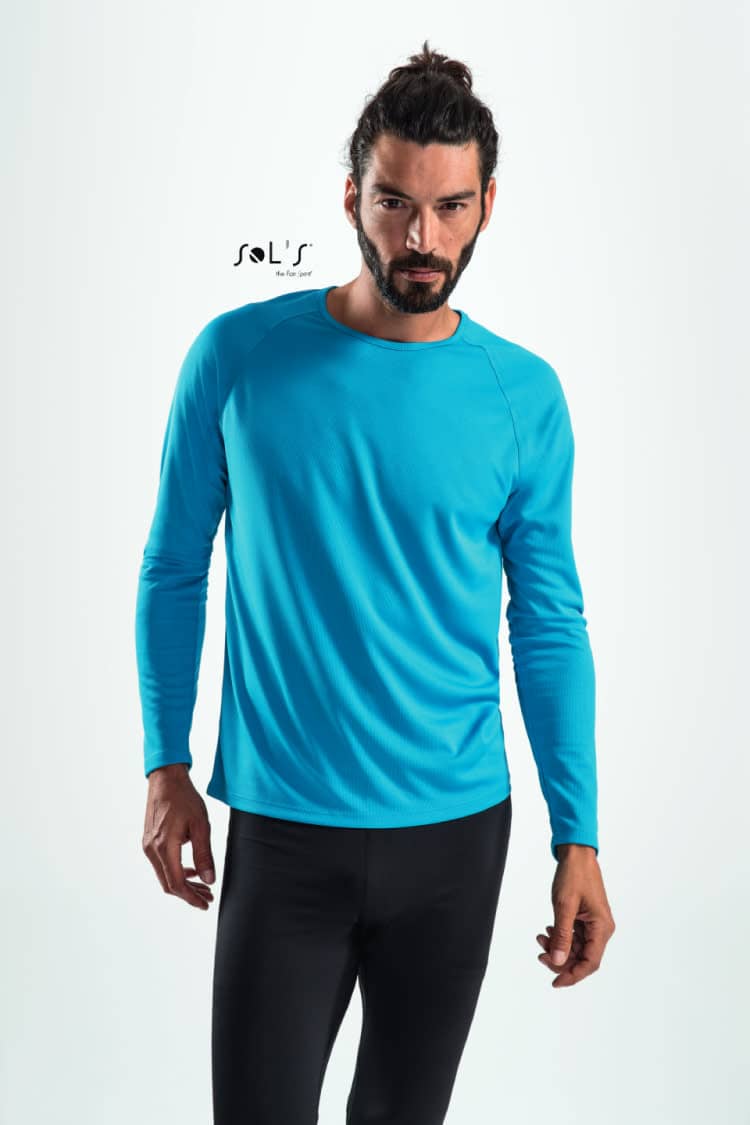 Men´s Long Sleeve Sports T-Shirt Sporty