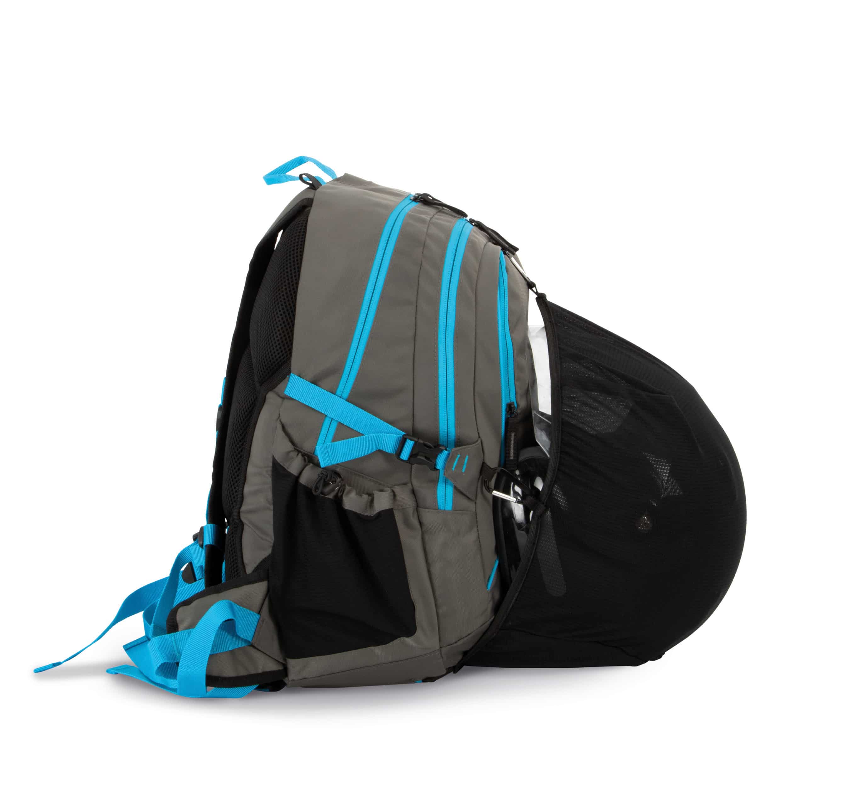 Freizeit-Rucksack mit Befestigung für Helm