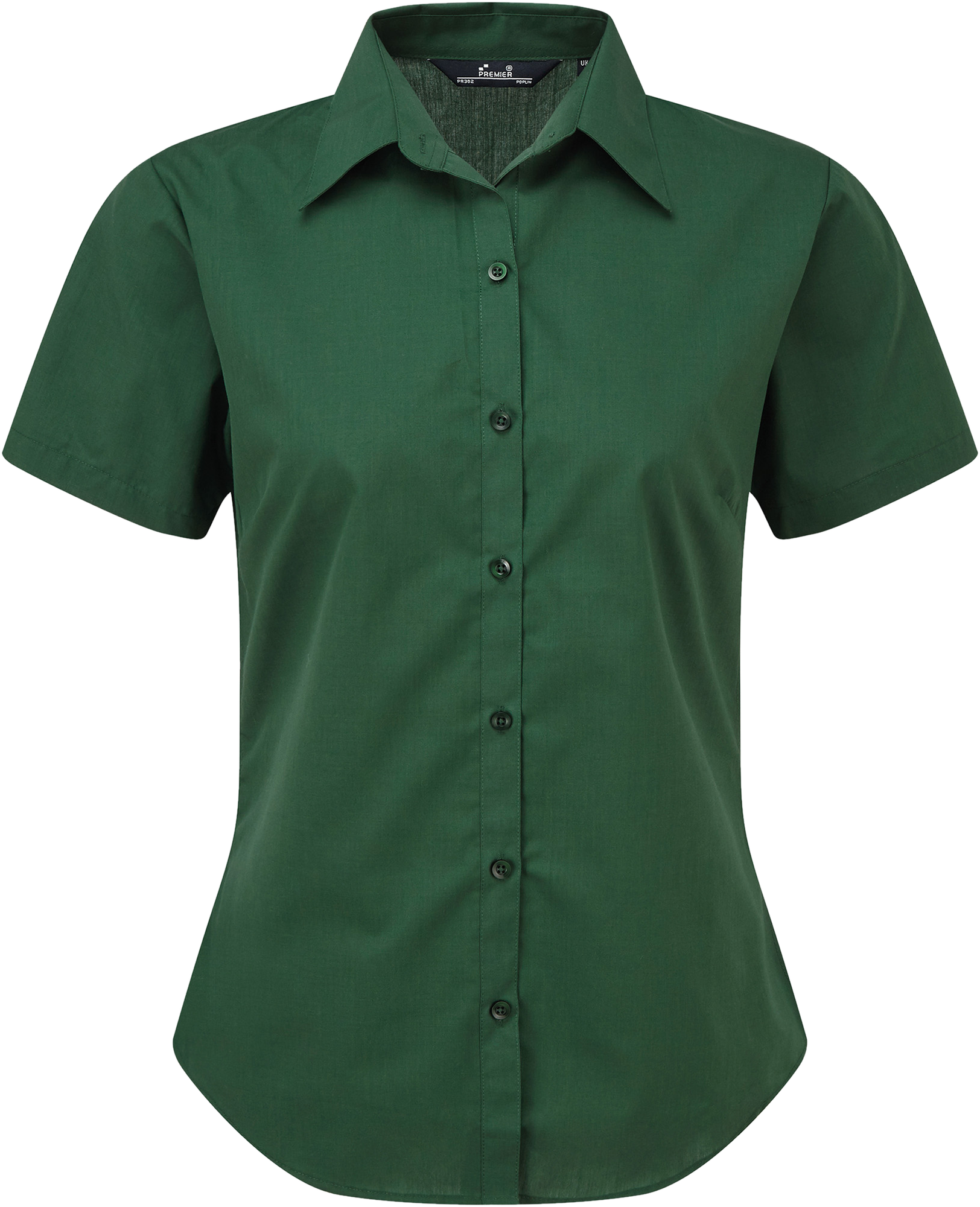 Women´s Poplin Short Sleeve Blouse
